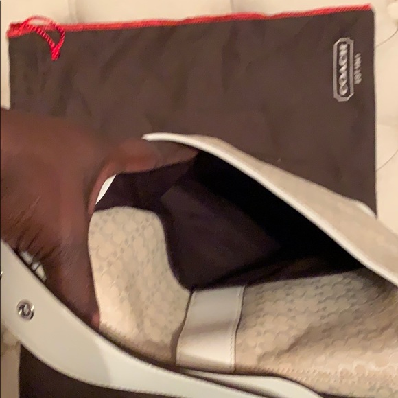 Coach Signature Canvas Shoulder Bag - Picture 6 of 6
